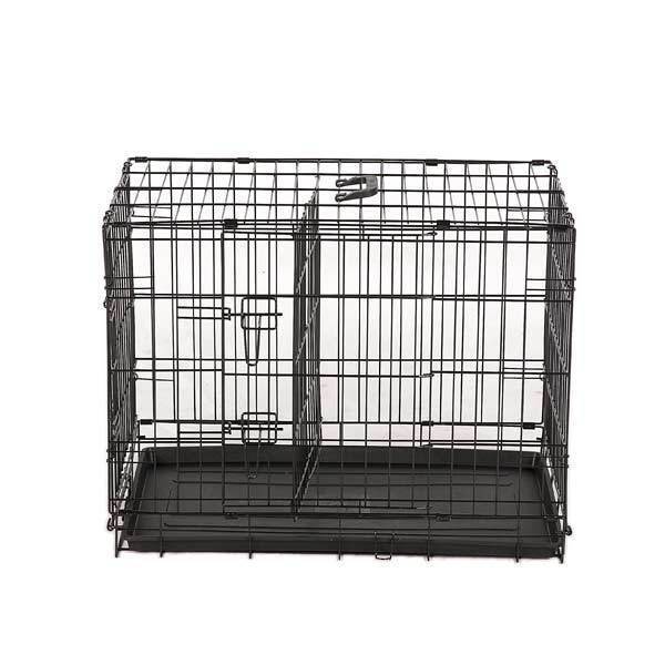 Collapsible Metal Dog Puppy Crate Cat Cage With Divider Price