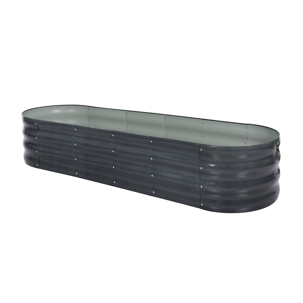 Garden Bed Planter Raised Coated Steel Vegetable Beds Oval Price