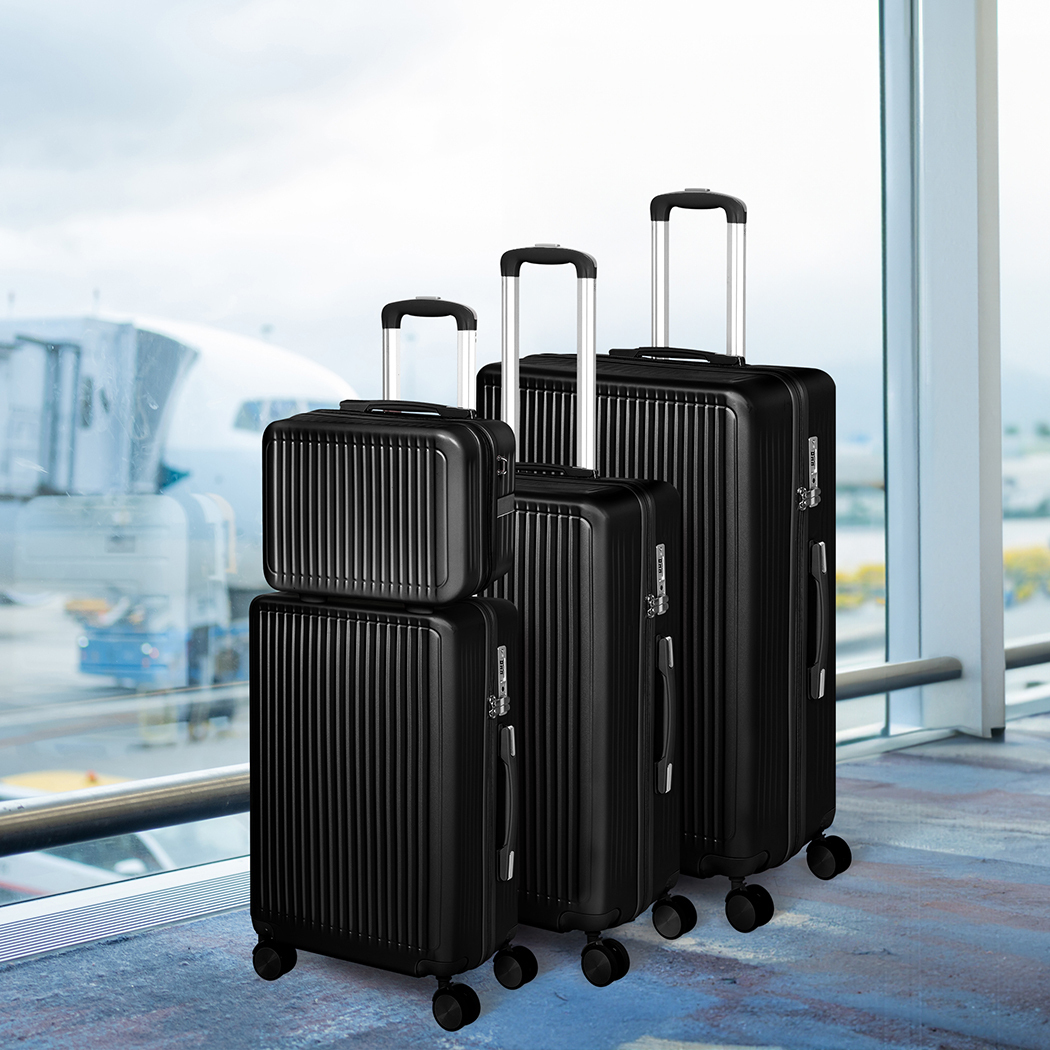 Luggage Suitcase Trolley Set Travel Lightweight 4pc 14"+20"+24"+28" Price