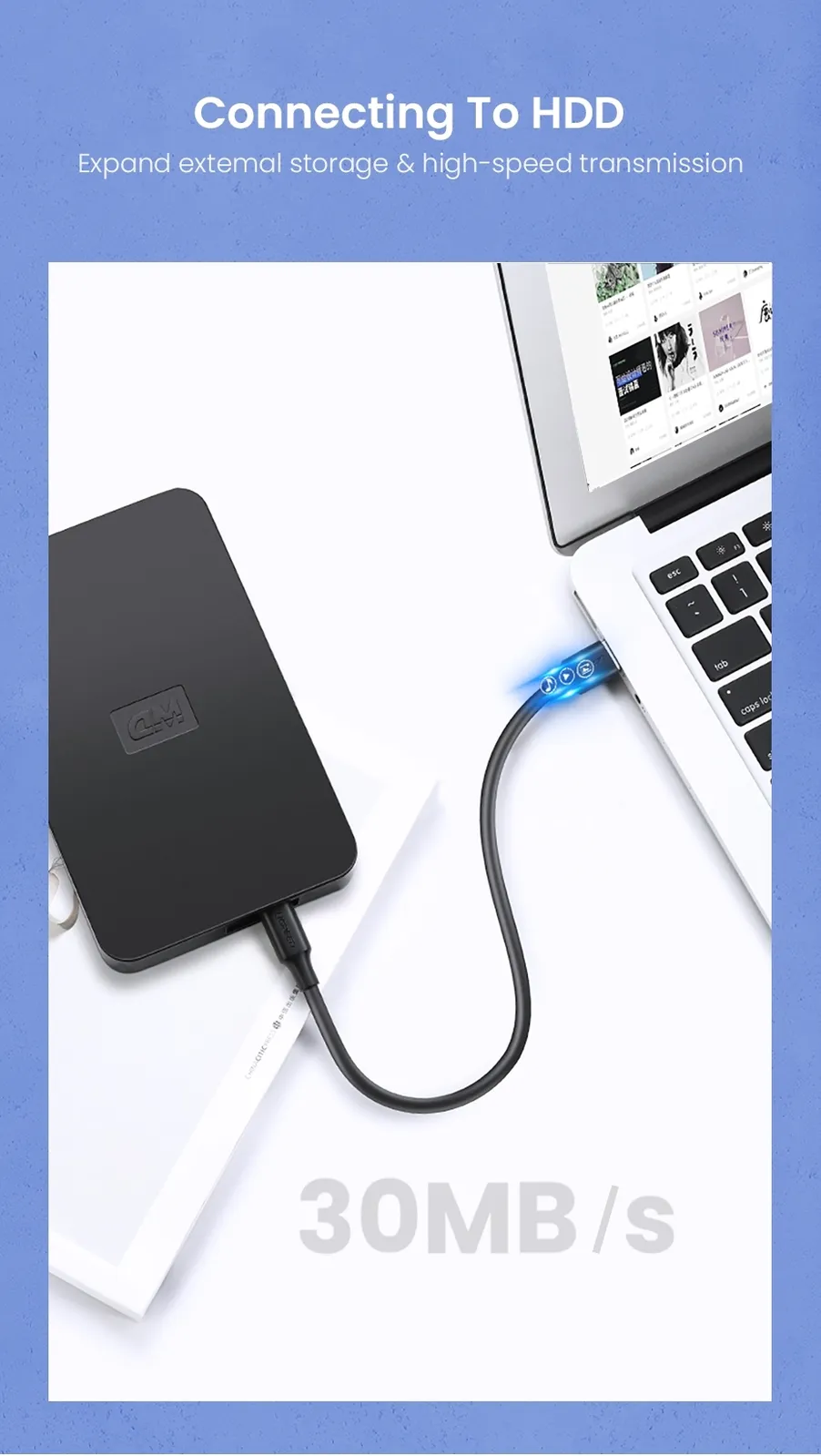 UGREEN 10355 USB-A to Mini-USB Cable 1M Price