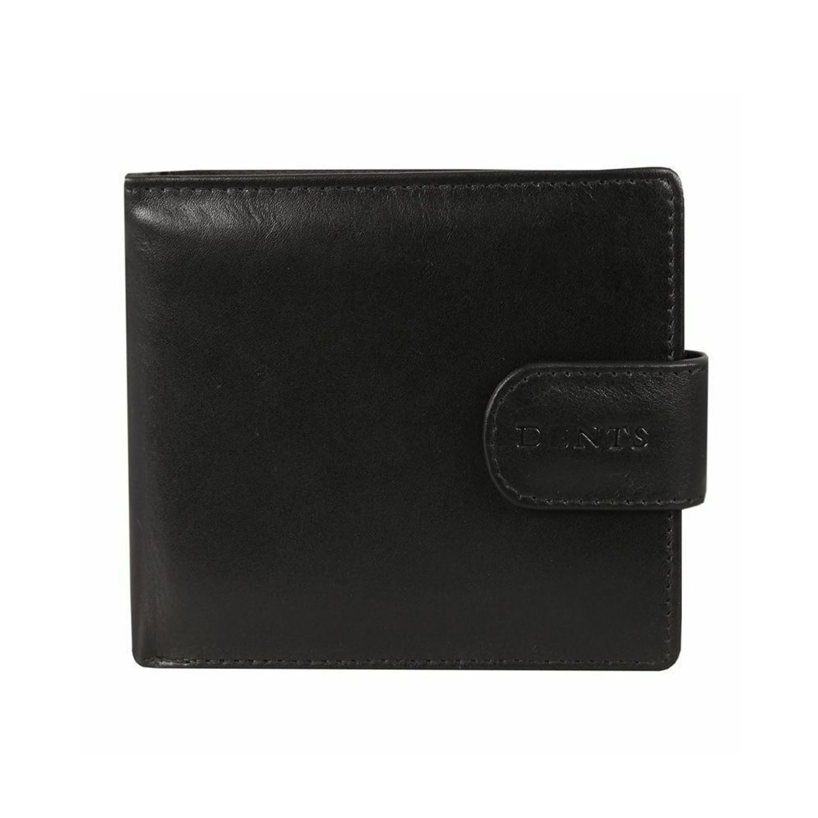 DENTS WALLET Genuine Italian LEATHER Mens Credit Card Holder Bifold GIFT BOX - Price