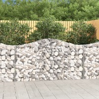 Arched Gabion Basket Galvanised Iron Gabion Garden Beds Range 2