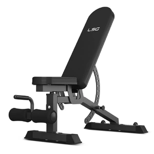 LSG GBH - 300 Power Rack + GBN - 006 14 - Level FID Exercise Bench + 90kg Weight Set Package