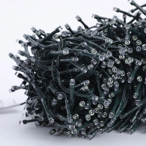 Samland 1200 Led Cluster Fairy Light Blue White For Christmas Decoration