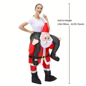Riding Santa Inflatable Christmas Costume