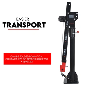 800kg Electric Hoist Winch Crane 12V Swivel Car Truck UTE Lift 360¬∞ Pick up