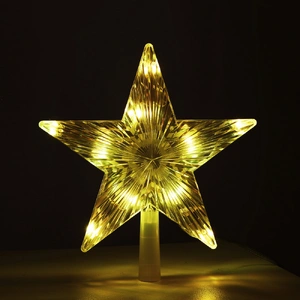 Christmas Tree Topper Star RGB LED Xmas Decor 80 Modes APP Control