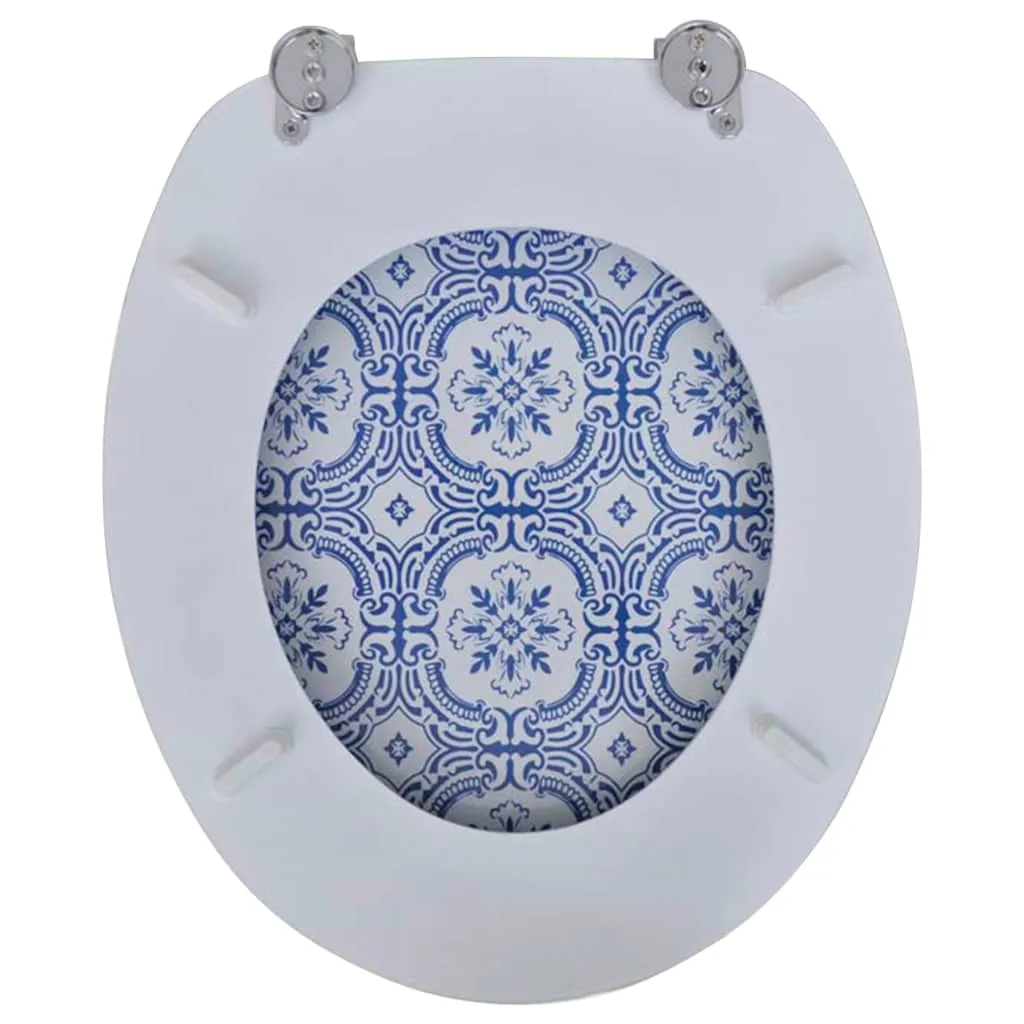 Toilet Seat with MDF Lid Porcelain Design Price