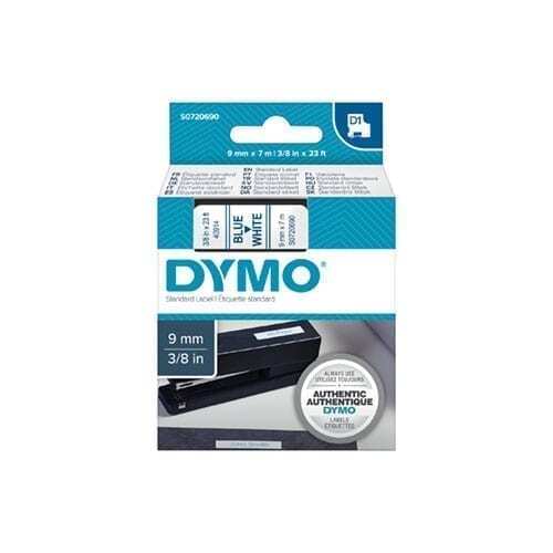 Dymo Blk on Yell 12mmx7m Tape - for use in Dymo Printer Price