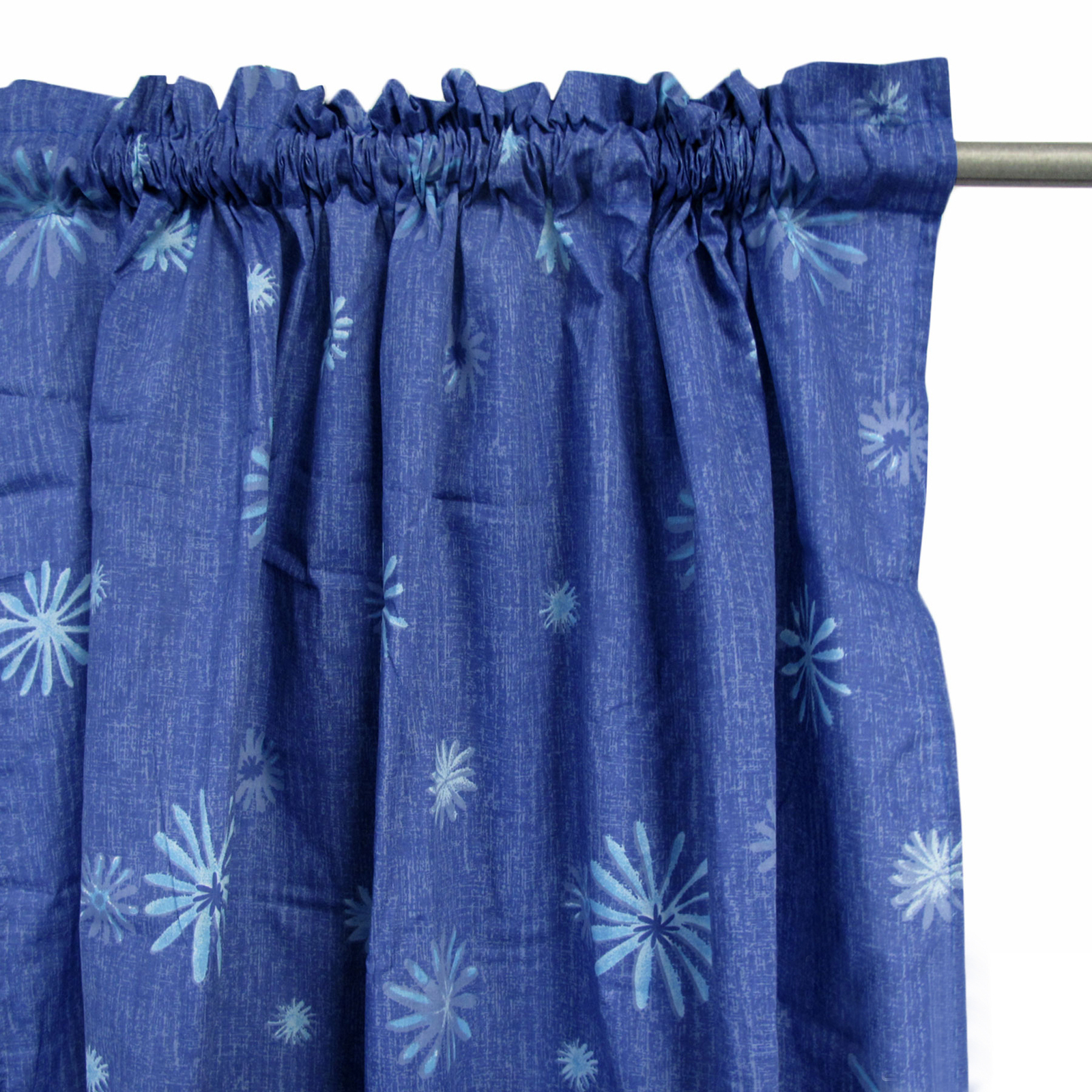 Pair of Polyester Cotton Rod Pocket Curtains Price