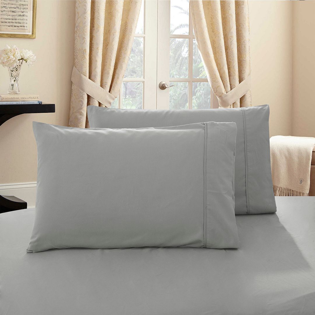 1000TC Premium Ultra Soft King size Pillowcases 2-Pack Price