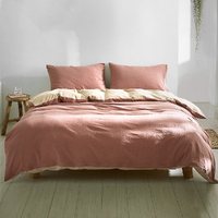 Cosy Club Washed Cotton Quilt Set