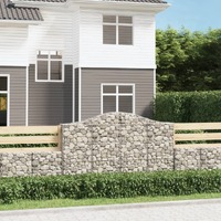 Arched Gabion Basket Galvanised Iron Gabion Garden Beds Range 2