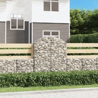 Arched Gabion Basket Galvanised Iron Gabion Garden Beds Range 3