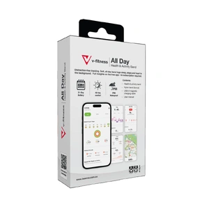 V-Fitness Smart Band Silver