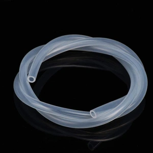 Food Grade Transparent Silicone Rubber Tube Hose Pipe Clear Beer Milk Soft 1M - 3*5mm