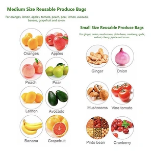 50X Fruit Net Bags Agriculture Garden Vegetable Protection Mesh Insect Proof - 10*15 (50 PCS)
