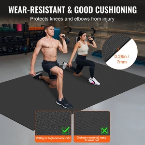 Exercise Mat, Non Slip High Density Premium Yoga Mat, Exercise Yoga Mat for Men Women, Fitness & Exercise Mat with Bag & Carry Strap, for All Types of