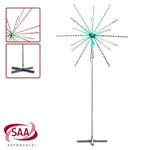 Large 2.7m Outdoor Christmas Light Starburst Display Decoration