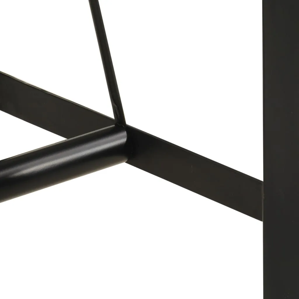 Bar Table 110x55x107 cm Solid Wood Acacia and Iron Price