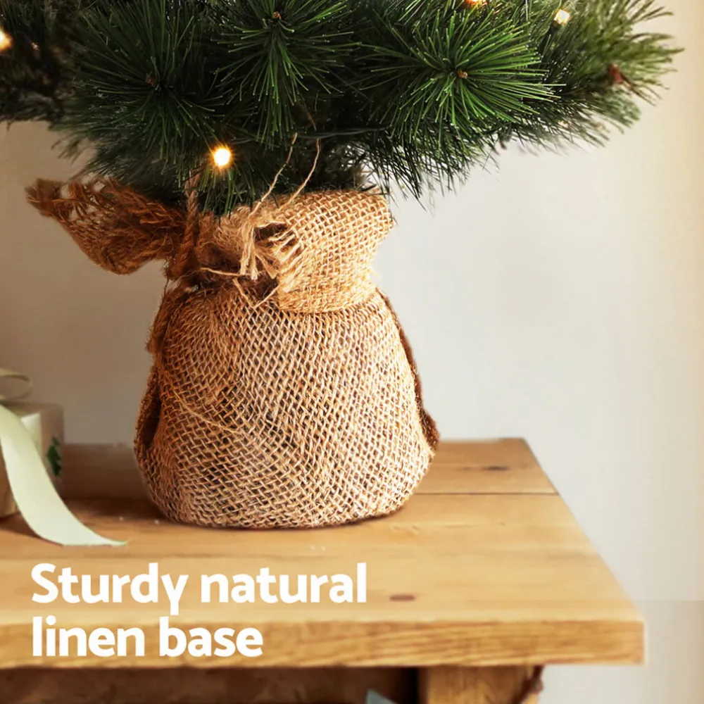 Tabletop Christmas Tree 60CM 8 Light Modes Timer Function Price