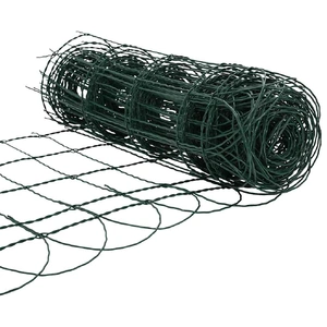 Garden Border Fence Powder-coated Iron 25x0.65 m