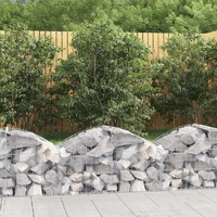 Arched Gabion Basket Galvanised Iron Gabion Garden Beds Range 3