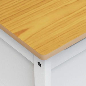 2-In-1 Kids Toys Storage Bench Box Wooden Chair