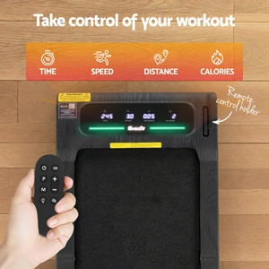 Walking Pad Treadmill 2 in 1 Foldable Under Desk for Home Gym With 38cm Belt With APP