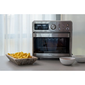16L Stainless Steel Air Fryer Convection Oven with Dual-Heating