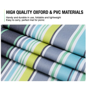 Large Waterproof Thickened Moisture-Proof Outdoor Camping Picnic Mat (Yellow)