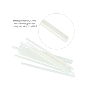 Clear Hot Melt Glue Sticks Adhesive Craft Stick for DIY Glue Tool 7mm 11mm - 7mm x 200mm 10pcs