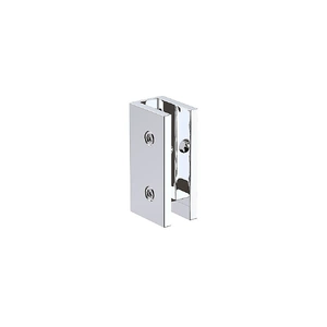 120x120cm Double Door Corner Shower Screen ‚Äì Chrome U-Brackets, Brass Hinges & Round Knob Handle