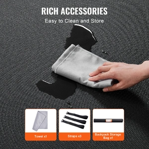 Exercise Mat, Non Slip High Density Premium Yoga Mat, Exercise Yoga Mat for Men Women, Fitness & Exercise Mat with Bag & Carry Strap, for All Types of