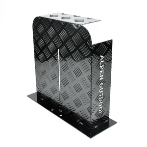 Base Mount 2mm Thickness Aluminium Diesel Heater Fuel Tank Cover Double Side for 10L 15L Fuel Tank Black