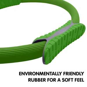 Pilates Ring Band Yoga Home Workout Exercise Band - Green