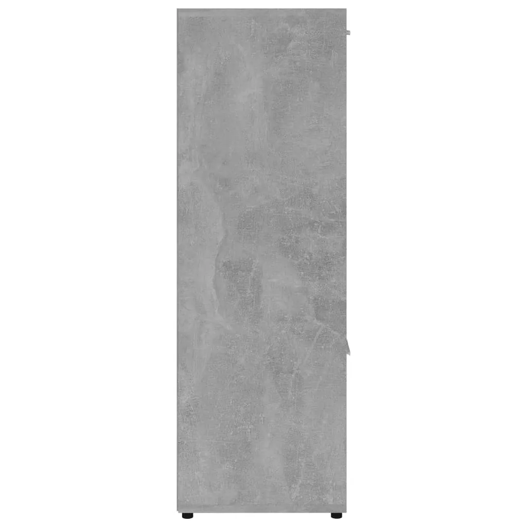 Book Cabinet Concrete Grey 90x30x90 cm Engineered Wood Price