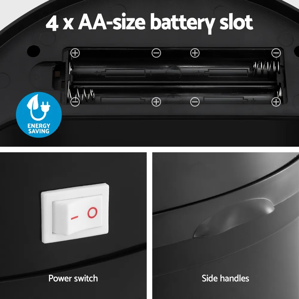 Devanti Sensor Bin Motion Rubbish Bins Kitchen Automatic Trash Can Black 9L Price