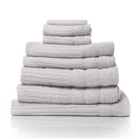 Royal Comfort Eden Egyptian Cotton 600GSM 8 Piece Luxury Bath Towels Set