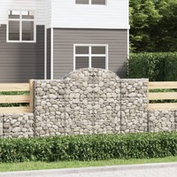Arched Gabion Basket Galvanised Iron Gabion Garden Beds