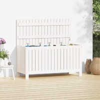 Garden Storage Box Solid Wood Pine