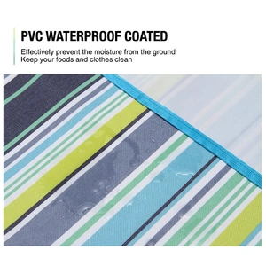 Large Waterproof Thickened Moisture-Proof Outdoor Camping Picnic Mat (Yellow)