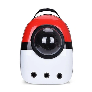 Cat Dog Backpack Carrier Breathable Pet Carrier Bag for Outdoor Travel - Penguin