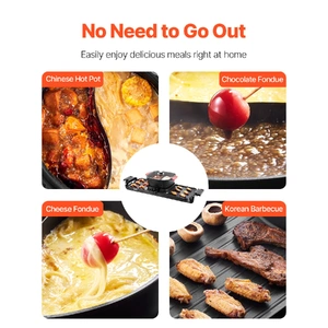 Hot Pot with Grill 2300W 2-in-1 Electric Smokeless BBQ with Removable Pot