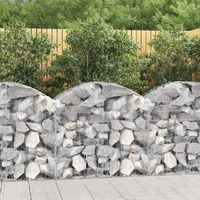 Arched Gabion Basket Galvanised Iron Gabion Garden Beds Range 3