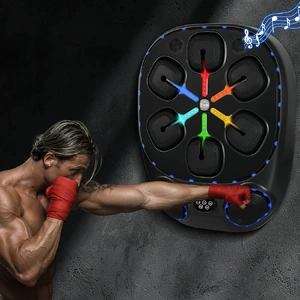 Smart Music Boxing Machine Wall Mounted Black