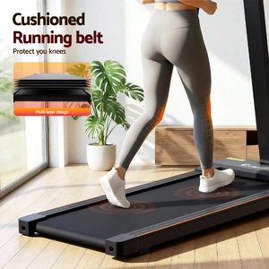 Walking Pad Treadmill 2 in 1 Foldable for Home Gym 40cm Wide Belt 12 Programs with App