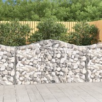Arched Gabion Basket Galvanised Iron Gabion Garden Beds Range 2