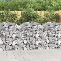 Arched Gabion Basket Galvanised Iron Gabion Garden Beds Range 3