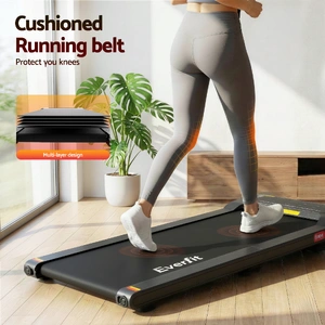 Walking Pad Treadmill 2 in 1 Foldable Under Desk for Home Gym With 38cm Belt With APP